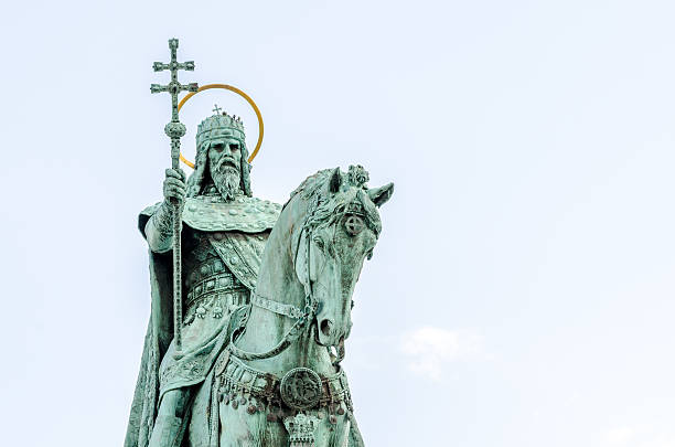 istock Statue of St Stephen on horseback, Budapest, Hungary 478200184