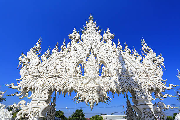 istock Thai temple called Wat Rong Khun at Chiang Rai, Thailand. 478200224