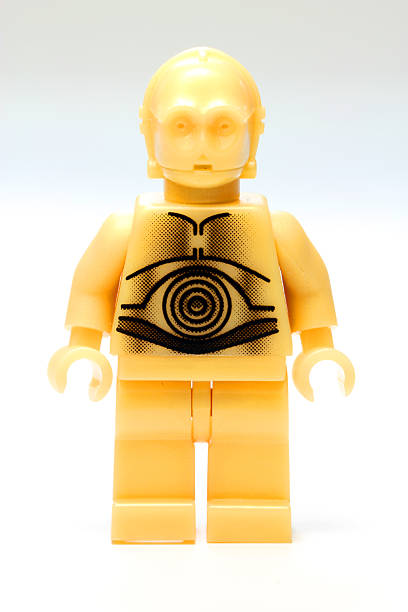 lego droid - c 3po zdjęcia i obrazy z banku zdjęć