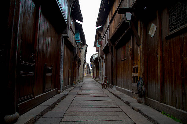 istock stone road and ancient alley 478203945