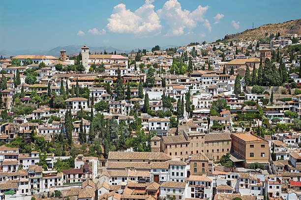 istock Granada - look to Albayzin district  from Alhambra fortress. 478206098