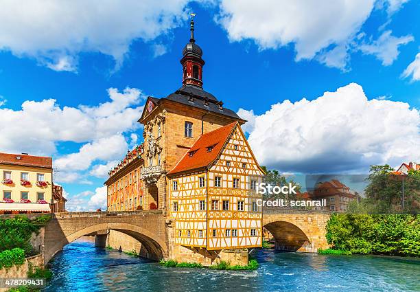 City Hall In Bamberg Germany Stock Photo - Download Image Now - Bamberg, Germany, Town Hall - Government Building