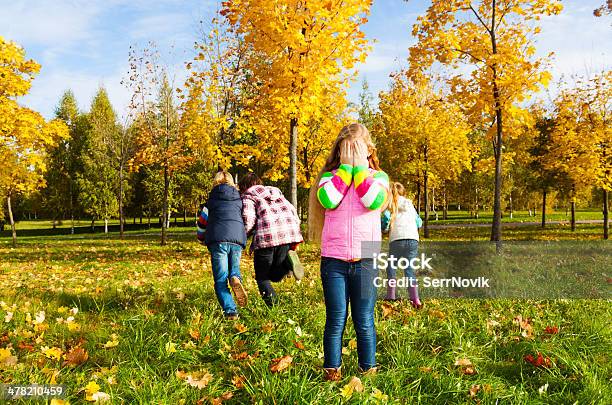 Hide And Seek Game Stock Photo - Download Image Now - Child, Hide And Seek, Hiding