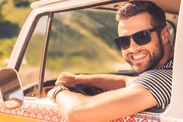 istock Enjoying his road trip. 478211678