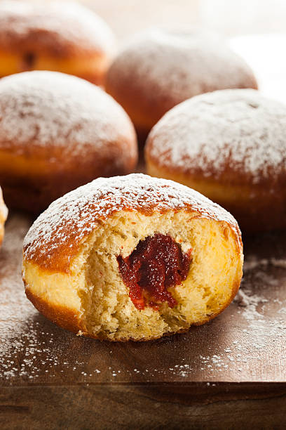 istock Homemade Raspberry Polish Paczki Donut 478212501