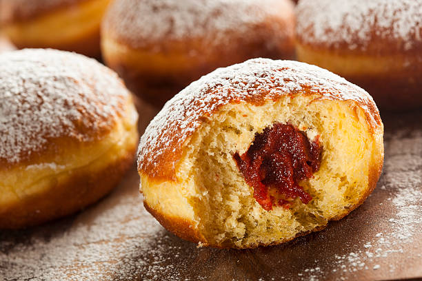 istock Homemade Raspberry Polish Paczki Donut 478212511
