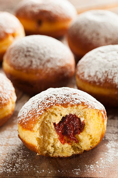 istock Homemade Raspberry Polish Paczki Donut 478212535