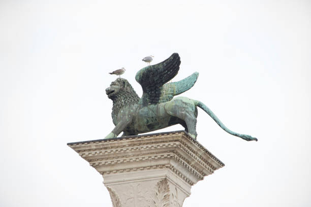 istock Winged St Mark Lion in Venice 478213923