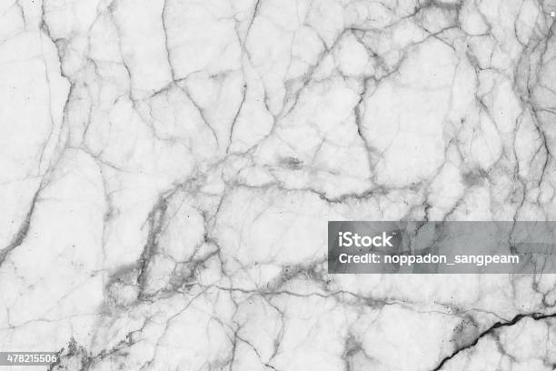 White Marble Patterned Texture Background For Design Stock Photo - Download Image Now