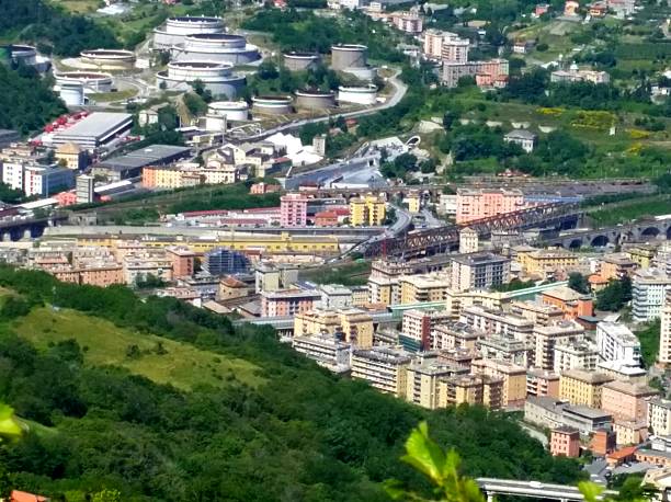 istock High angle view of cityscape (Genova, Italy) 478216042