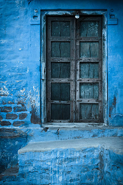 istock Blue Door - Jodhpur India 478216330