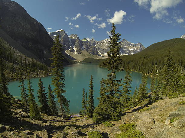 istock Lake Moraine on a sunny day 478216679
