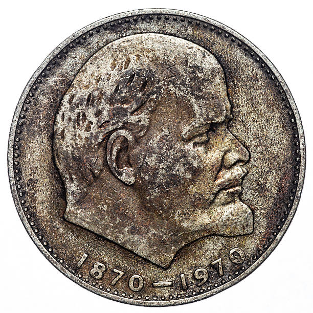 istock 1 Russian Ruble coin isolated on white 478217019