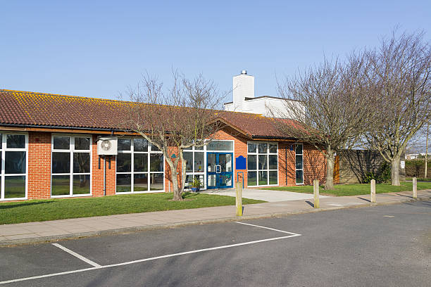 istock School building, UK infant/junior 5-11years 478217909