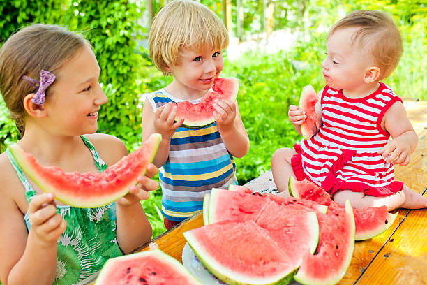 istock Family with watermelon 478218387