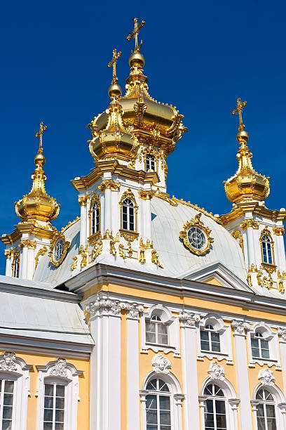 istock Peterhof Palace Church 478219401