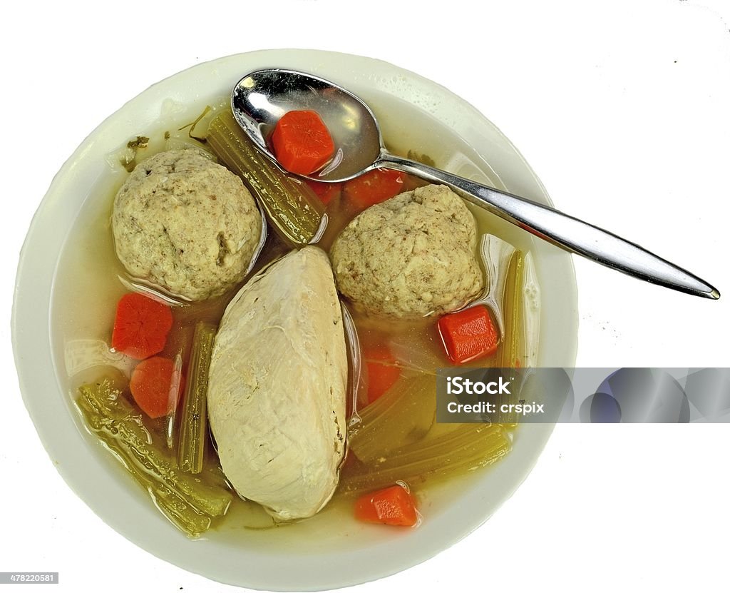 Soupe aux boulettes de Matzo - Photo de Aliment libre de droits