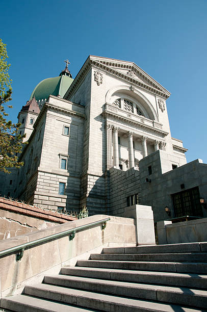 сент-джозеф марианум-монреаль-канада - st joseph oratory стоковые фото и изображения