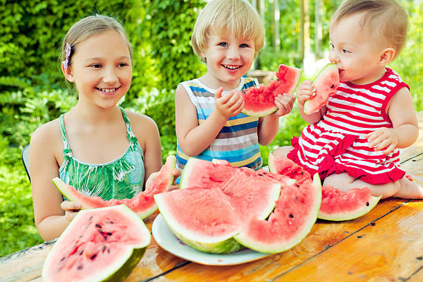 istock Family with watermelon 478222859