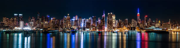 istock New York midtown panorama by night 478223553