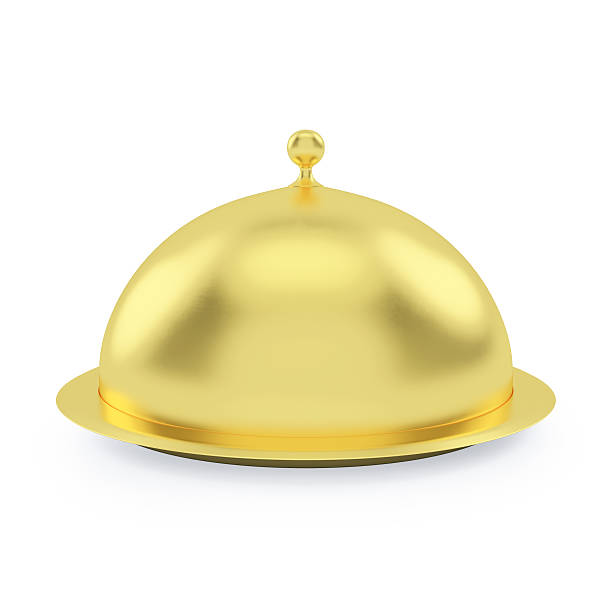 istock close gold platter or tray with space to place object 478224092