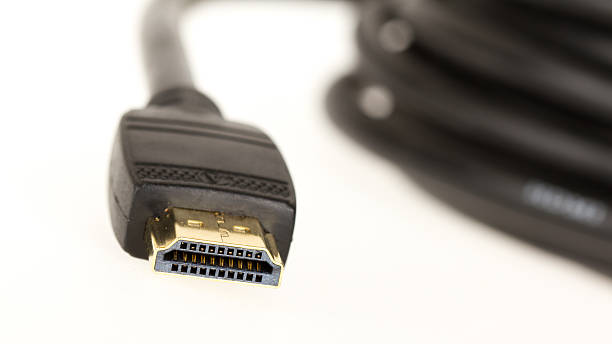 istock Close-up of hdmi cable 478224539
