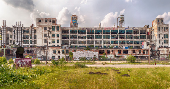 Historic steel factory, Bethelhem, Pennsylvania, USA