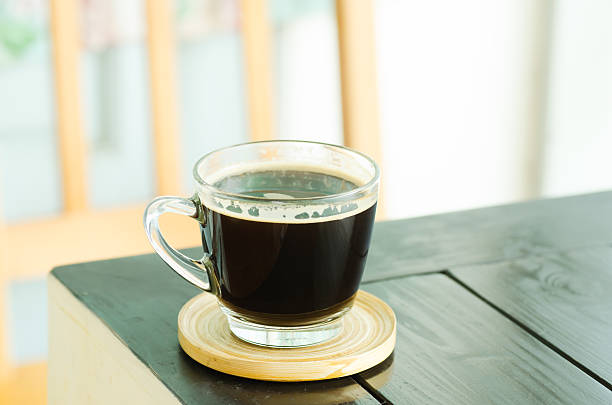 The cup of coffee
