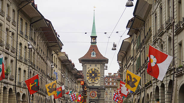 istock Clock Tower , the city's western gate , Bern, Switzerland 478228114