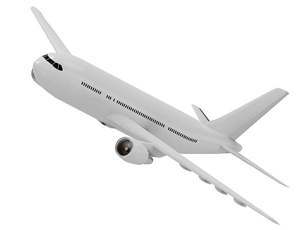 istock White passenger airliner flies in the sky 478228350