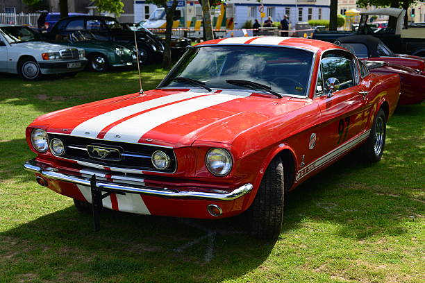 ford mustang cobra 셀비 gt500. - hood car headlight bumper 뉴스 사진 이미지