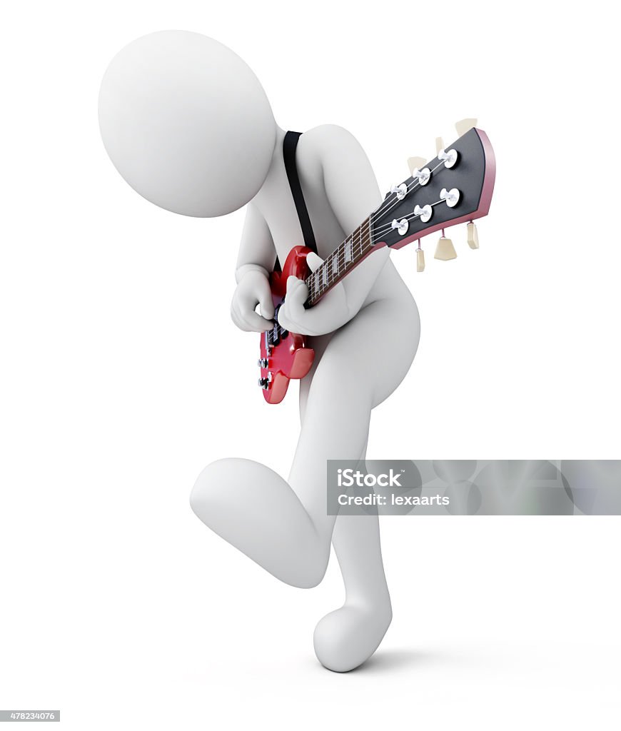 Guitarist Người Đàn Ông 3D Với Một Cây Đàn Guitar Hình Ảnh Sẵn Có - Tải  Xuống Hình Ảnh Ngay Bây Giờ - Biểu Diễn - Hoạt Động, Bộ Dây - Nhạc