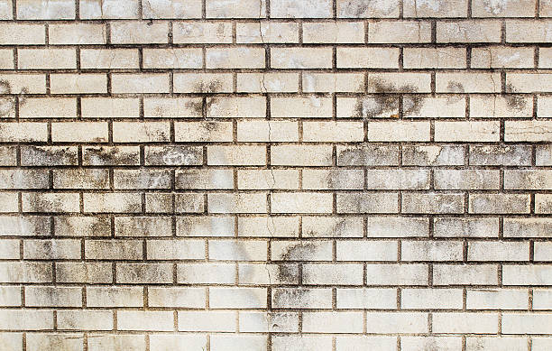 fond de mur de briques de grunge mur texture - pay phone brick wall telephone old photos et images de collection