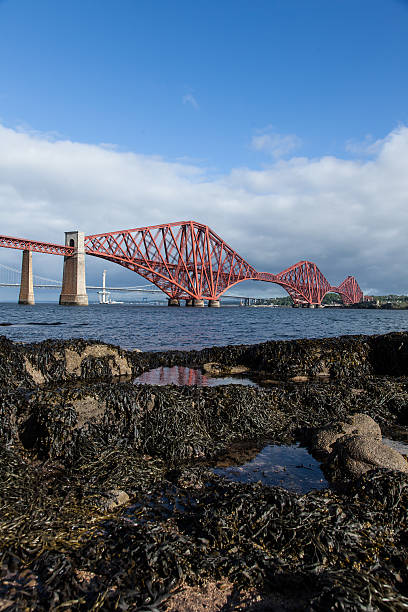 istock Forth Rail Bridge South Queensferry with the tide out 478234624