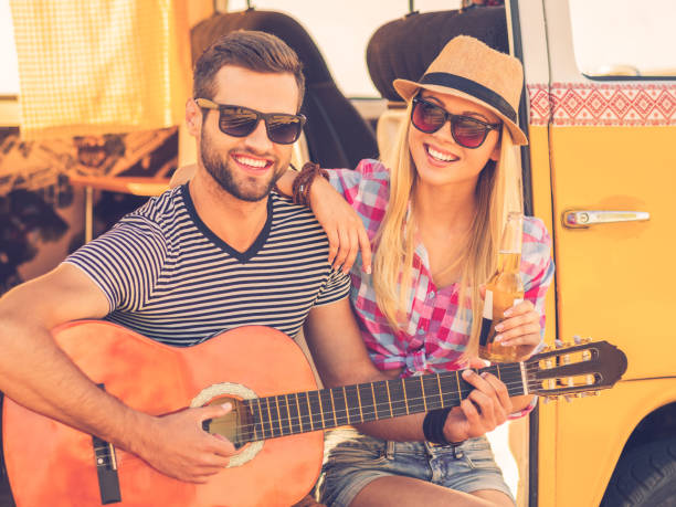istock Music break during road trip. 478235480