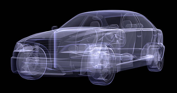 istock X-ray of car on black 478239240