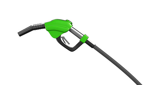 istock Fuel nozzle with hose isolated on white background 478239438