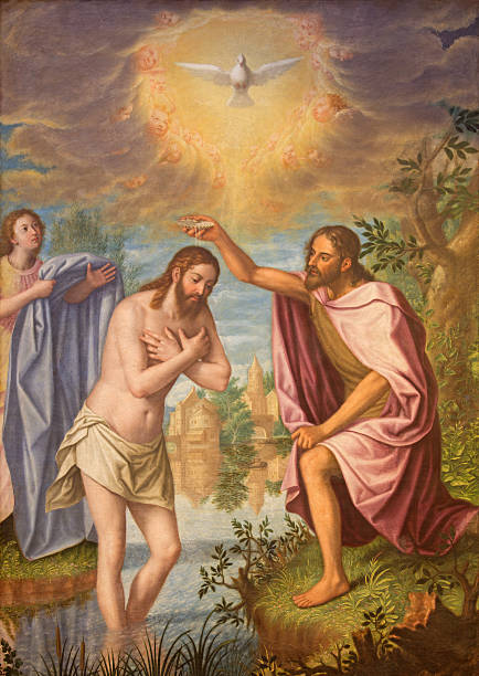 istock Granada - The Baptism of Christ painting 478242340