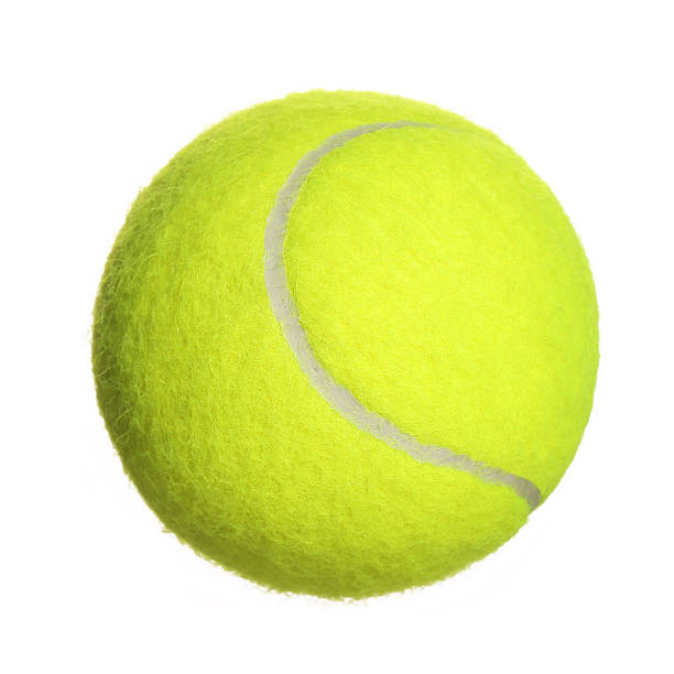 istock Tennis Ball isolated on white. Closeup 478246669