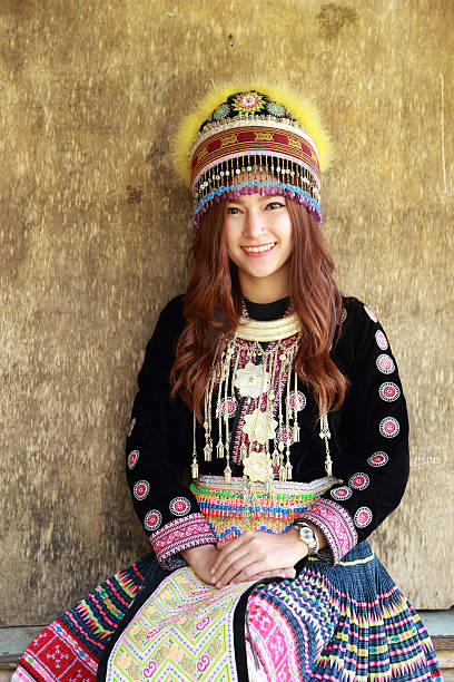 istock Traditionally dressed Mhong hill tribe woman 478248150