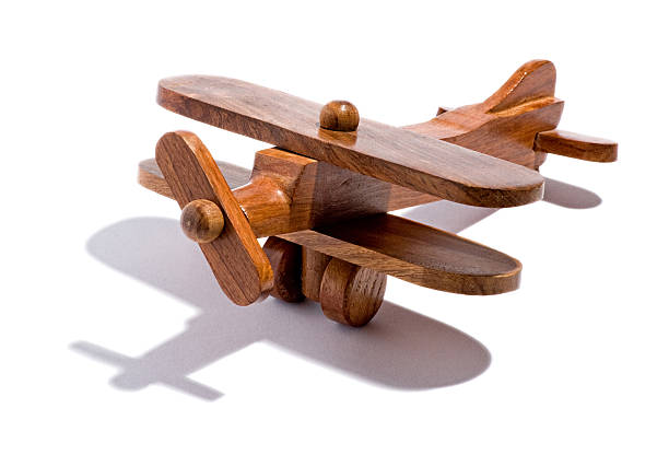 istock Retro wooden toy plane 478248441