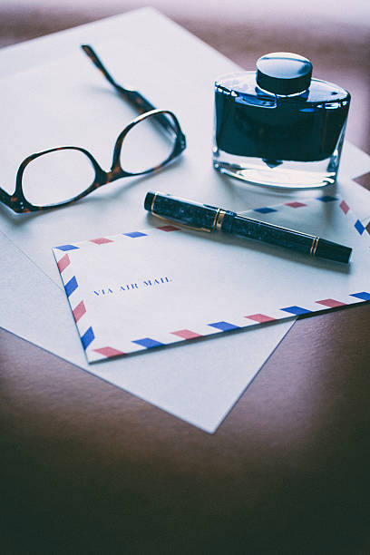 Letter Writing stock photo