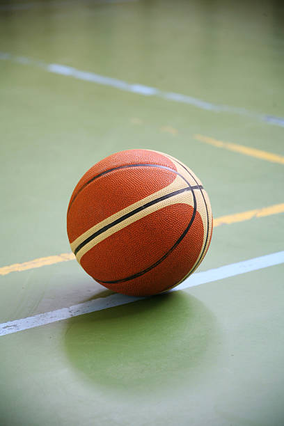 istock Basket ball on the playground 478252154