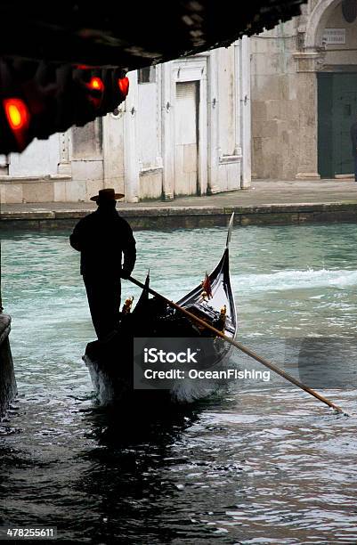 Gondola In Venice Under Old Bridge Stock Photo - Download Image Now - Ancient, Arch Bridge, Bridge - Built Structure