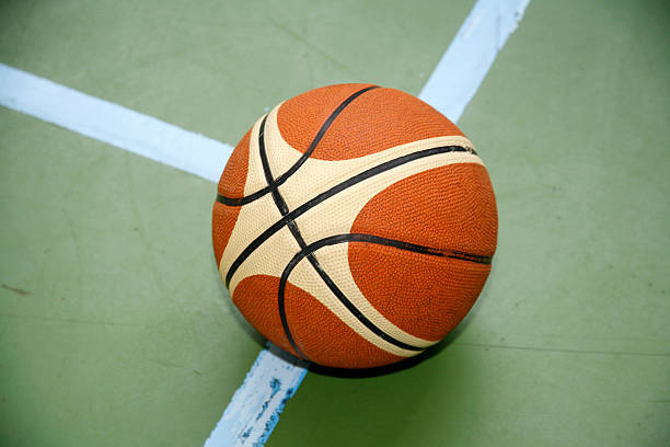 istock Basket ball on the playground 478255754