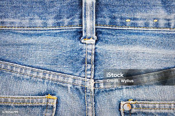 Photo libre de droit de Texture Jeans banque d'images et plus d'images libres de droit de Bleu - Bleu, Bleu marine, Coton