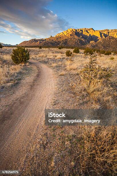 Landschaft Trail Stockfoto und mehr Bilder von Albuquerque - Albuquerque, Alpenglühen, Berg