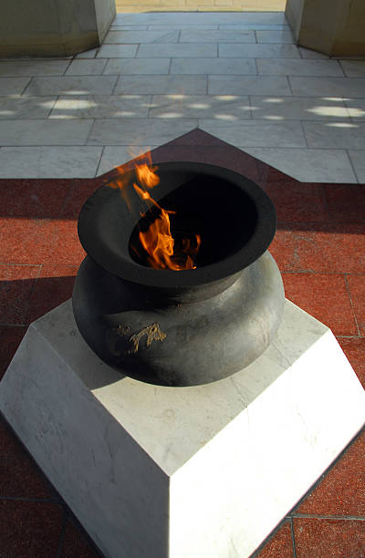 istock Baku, Azerbaijan: Eternal Flame at the Martyrs' monument 478258303