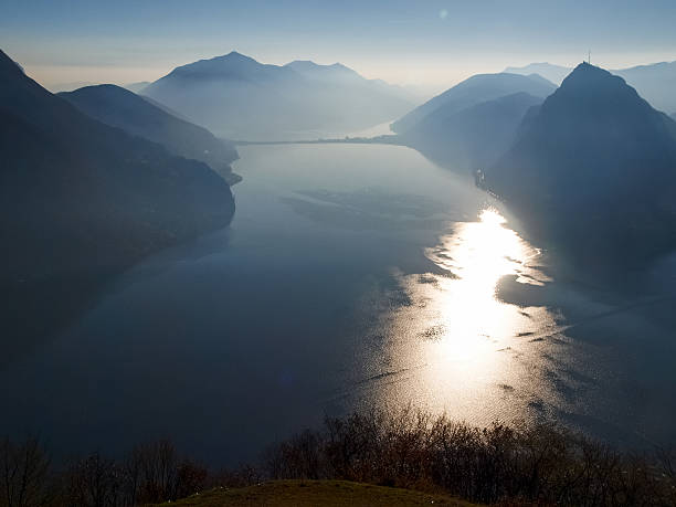 2013, december 11, Swiss - Ticino Lugano, images of Monte Bre