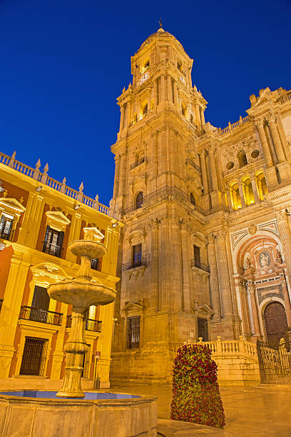 istock Malaga - The Cathedral tower at dusk 478259044